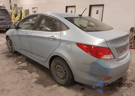 2014 Hyundai Accent Gls z USA, uszkodzony, nr VIN KMHCT4AEXEU688297